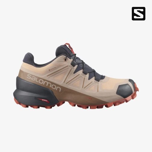 Salomon Speedcross 5 GTX Trailove Bezecke Tenisky Damske Svetlo Hnede | SK 3OGXRV